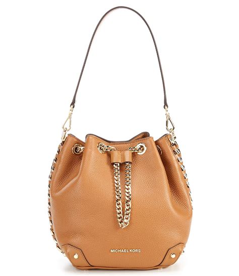 michael kors alanis bag|Alanis Small Pebbled Leather Bucket Bag .